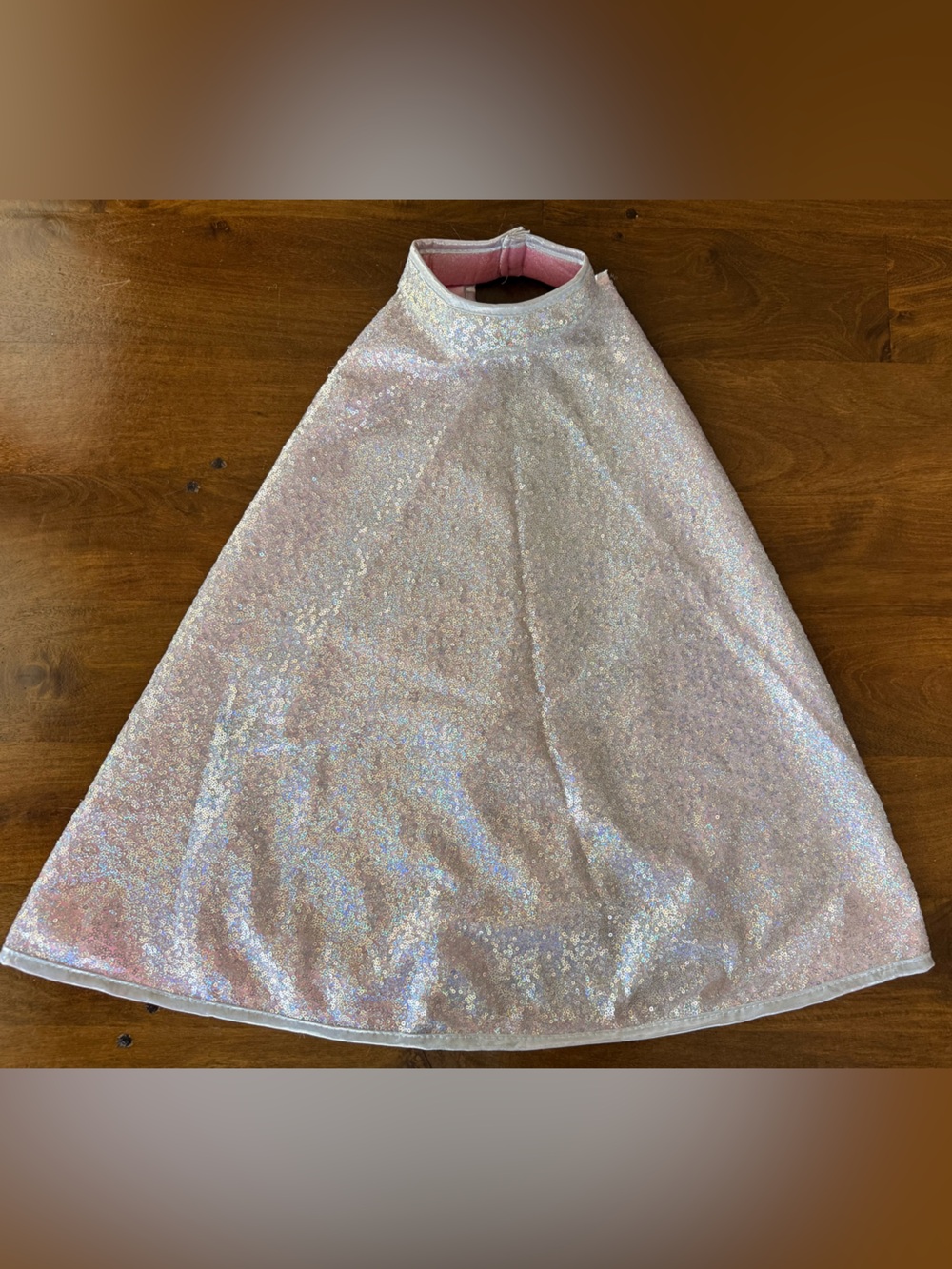 Great Pretenders Girls Shimmery Pink Cape